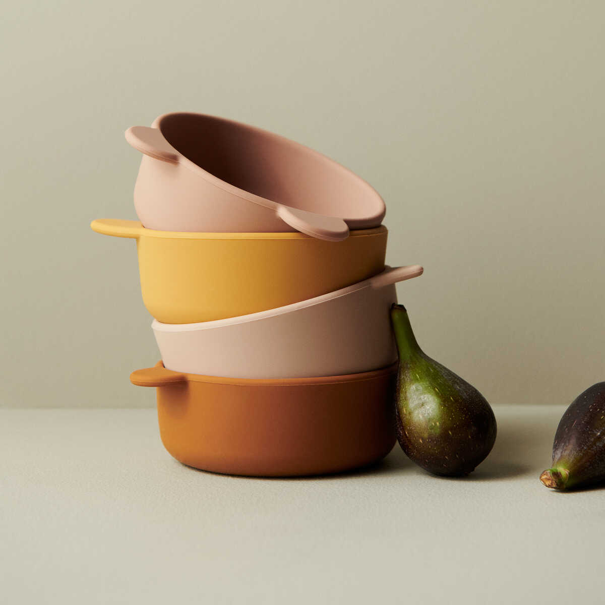 DELISTED Liewood Iggy Schalen „Green mix“, Silikon, 4er-Set – Bild 7
