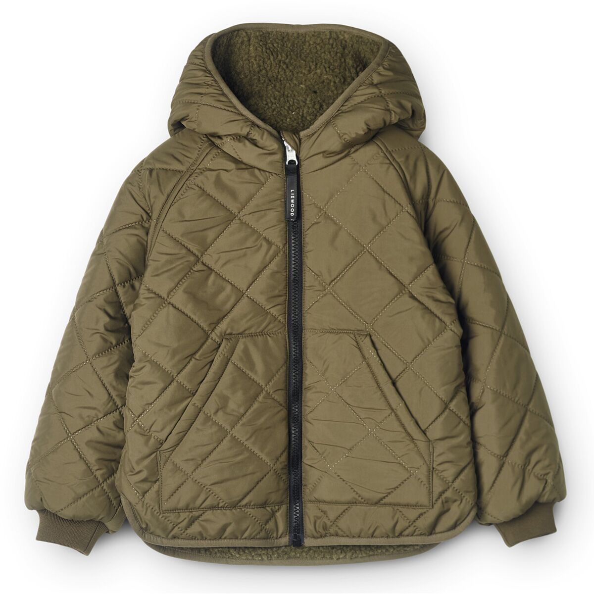 Liewood Jackson Thermo-Wendejacke für Kinder „Khaki mix“, 1-7 Jahre