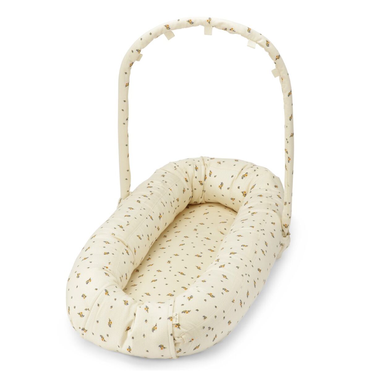 konges slojd Babynest mit Activity-Bogen „Flower Bouquet“, 83x43cm