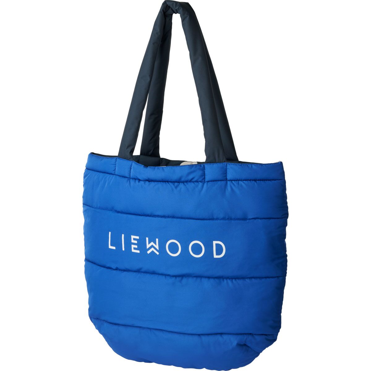 Liewood Wende-Einkaufstasche Diaz „Mega dot / Midnight navy multi mix“, 38x48cm – Bild 2