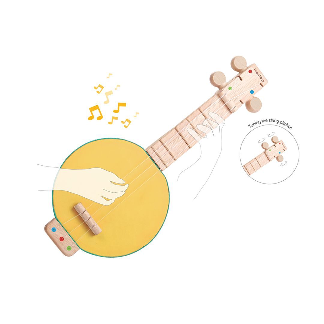 DELISTED PlanToys Banjo aus Holz
