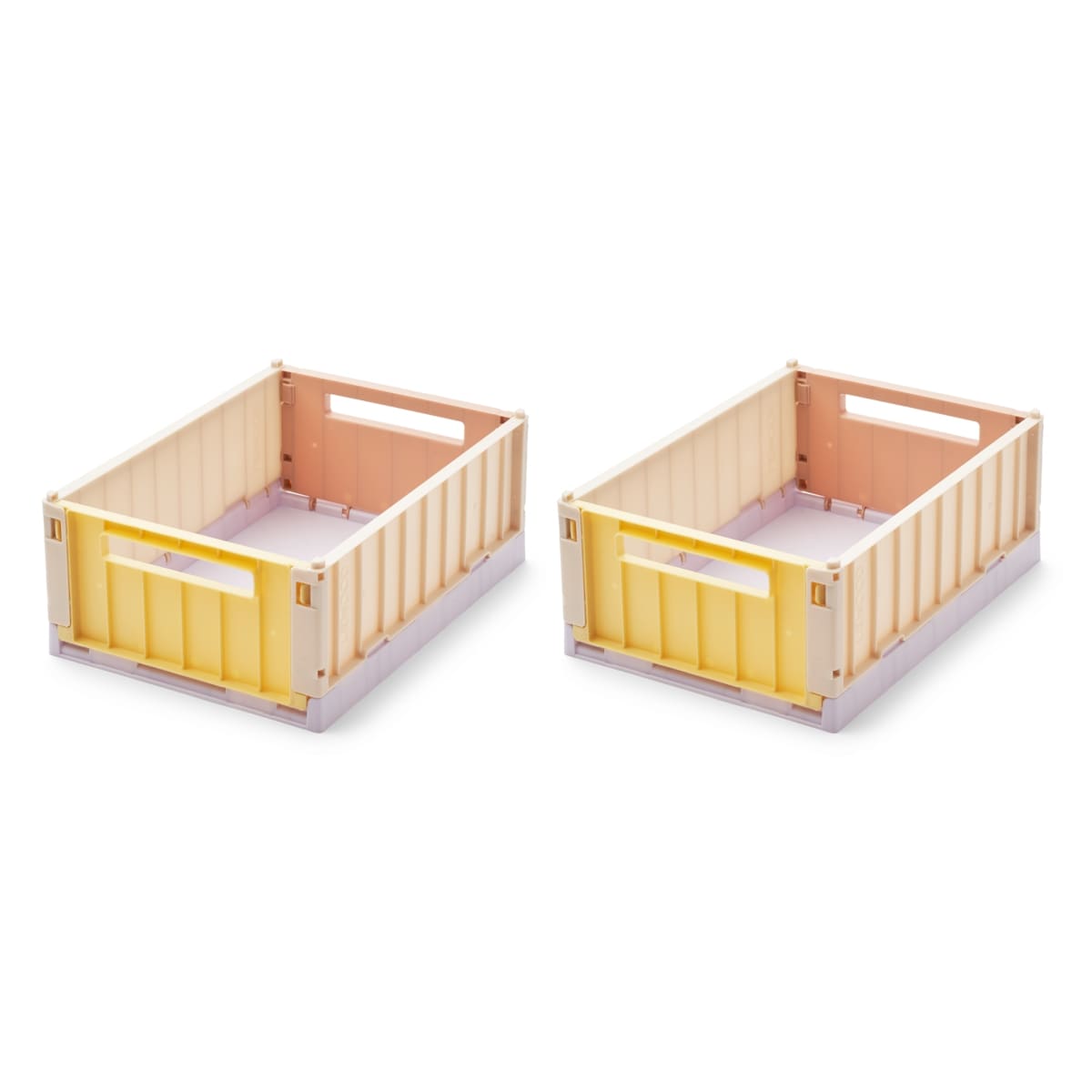 Liewood Aufbewahrungsbox Weston „Jojoba multi multi mix“, Größe S, 2er-Set, 25x18x10cm