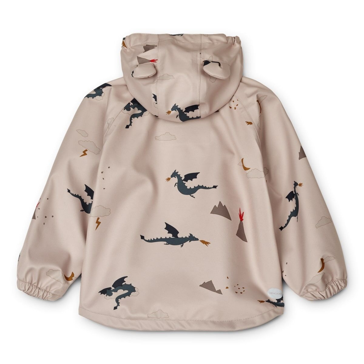 Liewood Dakota Regenbekleidungs-Set „Little dragon / Dark sandy“, Gr. 86 – Bild 9