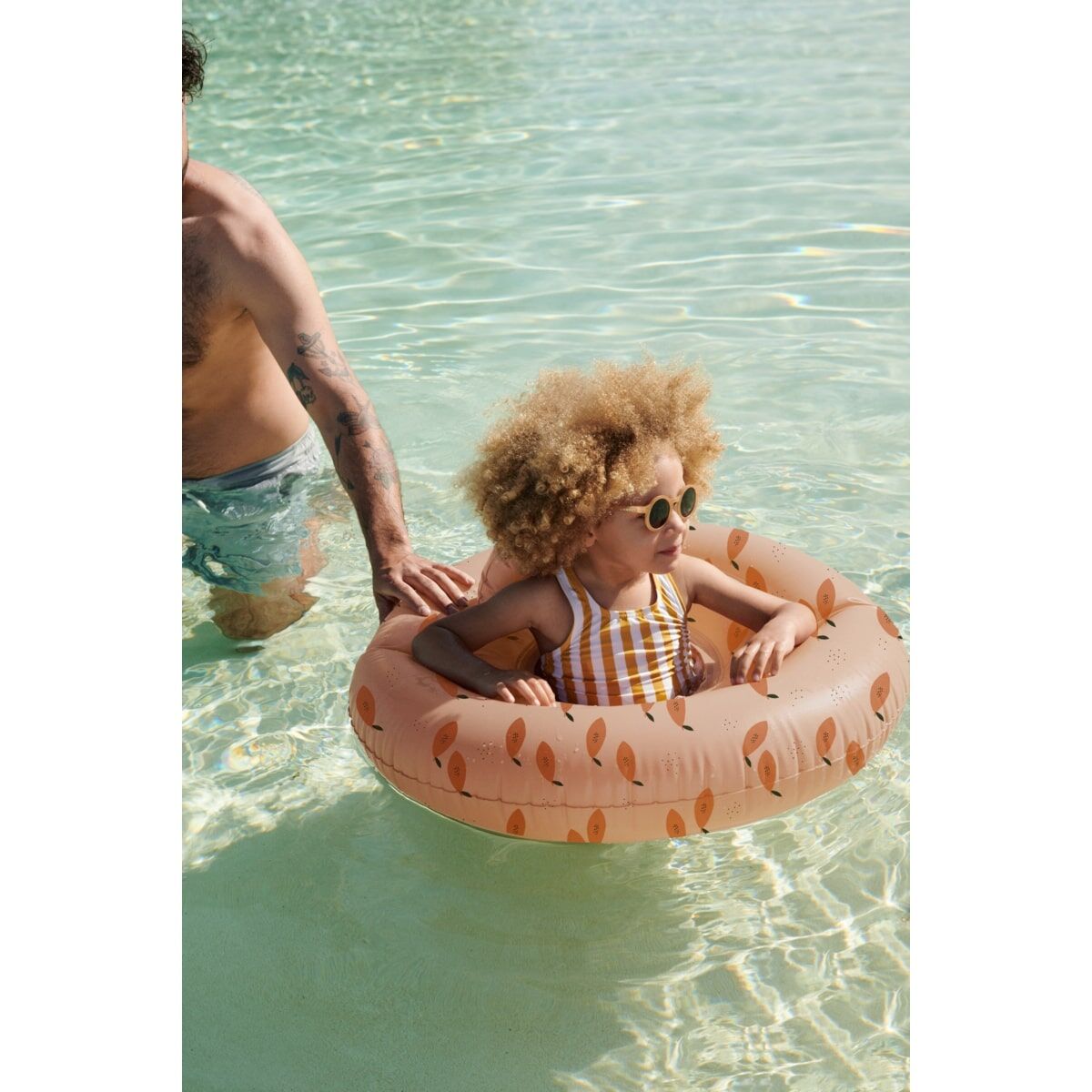 Liewood Baby-Schwimmreifen Dawn „Sea creature / Sandy“, ø74cm – Bild 2