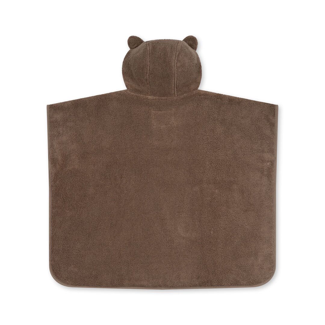 Konges Sløjd Kinder-Badeponcho Terry „Desert Taupe“
