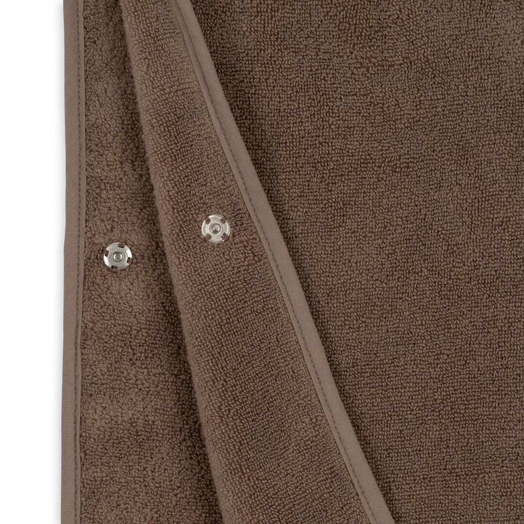 Konges Sløjd Kinder-Badeponcho Terry „Desert Taupe“