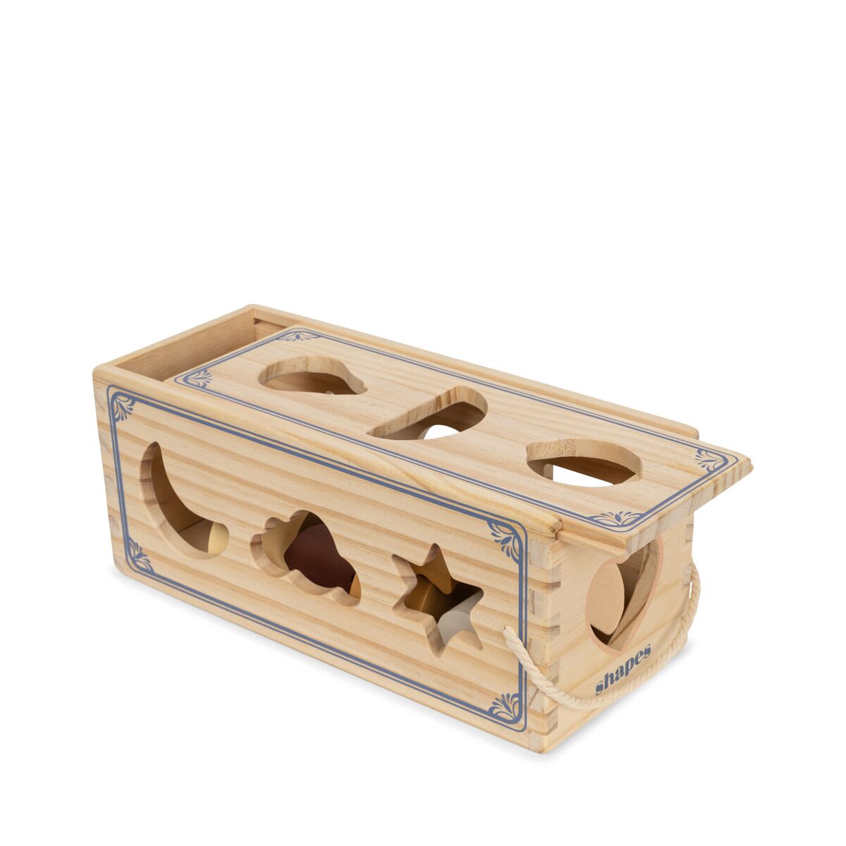 Konges Sløjd Sortierspielzeug „Mond, Wolken und Sterne“, FSC®-Holz – Bild 2