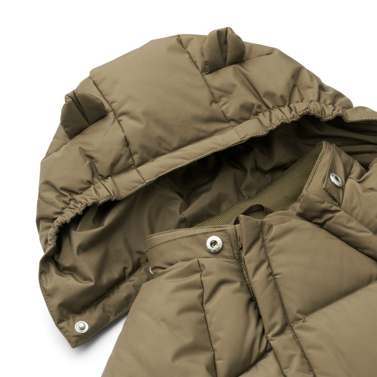 Liewood Baby Daunen Schneeanzug Sylvie „Khaki“, Gr. 68-104 – Bild 5