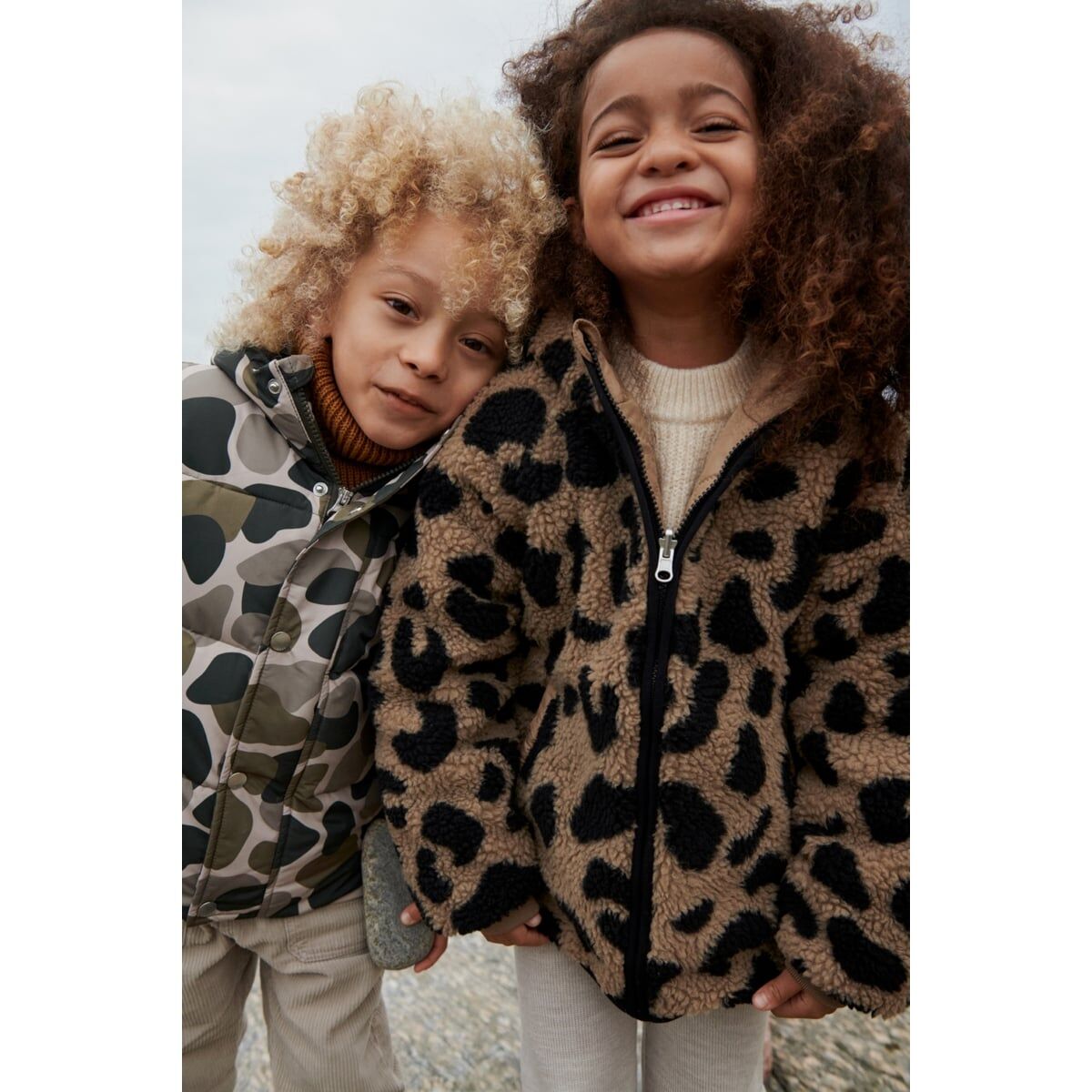 DELISTED Liewood Palle Daunenjacke für Kinder „Mega leo / Oat mix“ – Bild 15