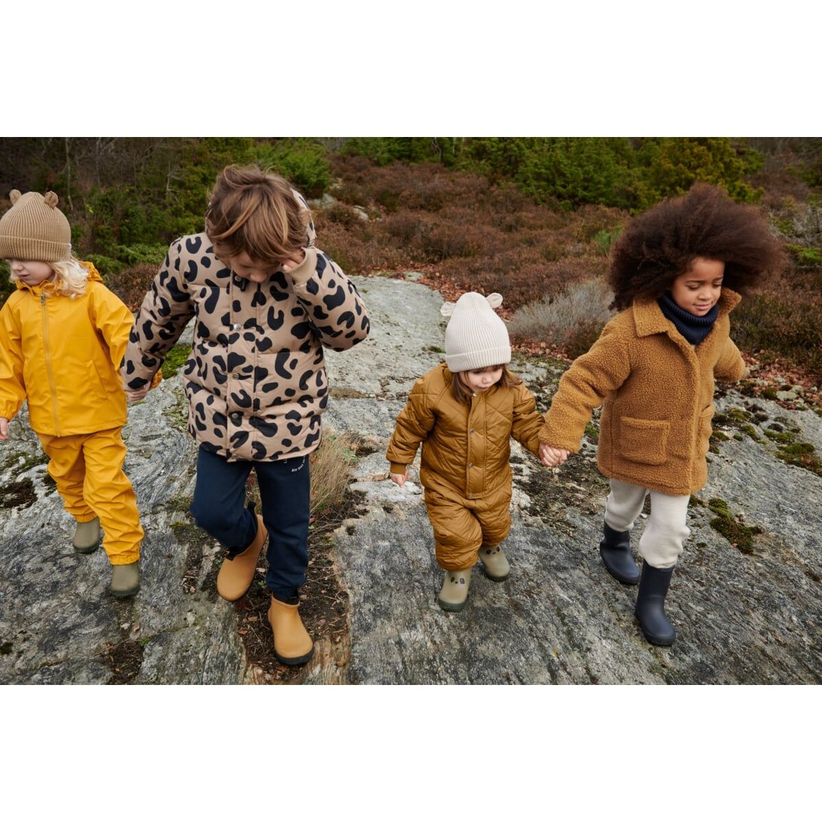 DELISTED Liewood Palle Daunenjacke für Kinder „Mega leo / Oat mix“ – Bild 14