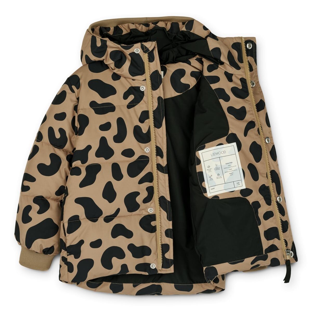 DELISTED Liewood Palle Daunenjacke für Kinder „Mega leo / Oat mix“ – Bild 2