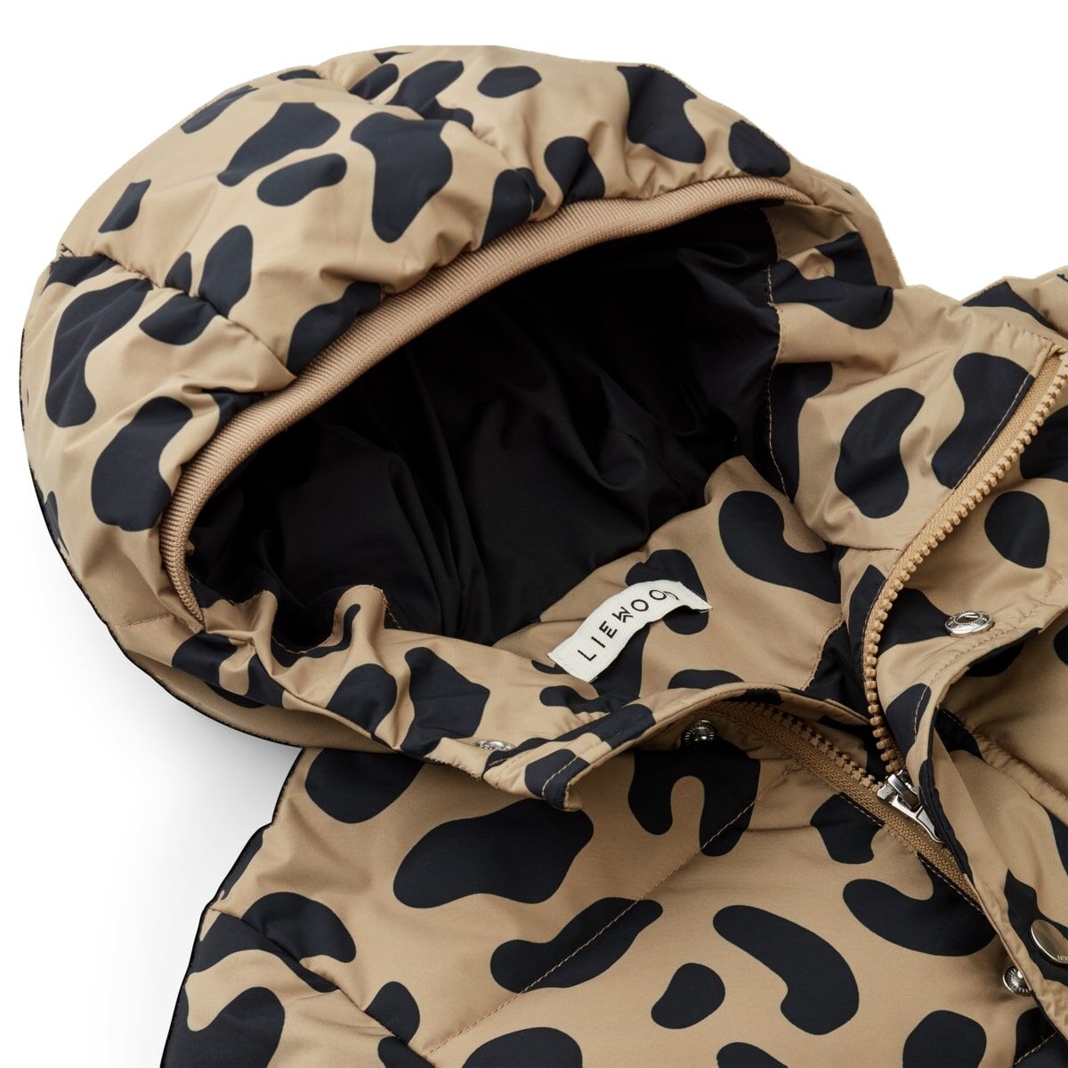 DELISTED Liewood Palle Daunenjacke für Kinder „Mega leo / Oat mix“ – Bild 4