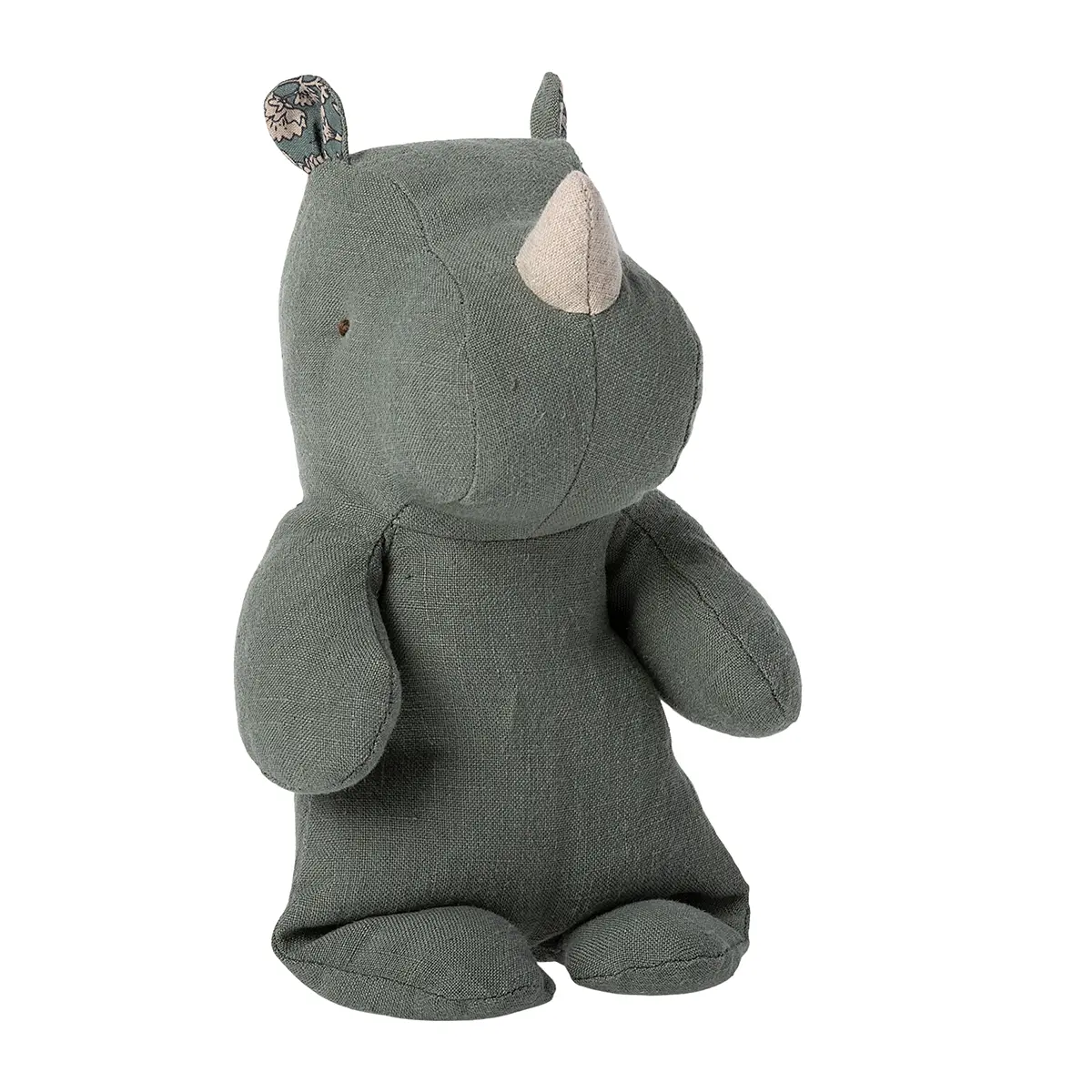 DELISTED Maileg Safari Friends Nashorn small, pine, H23cm