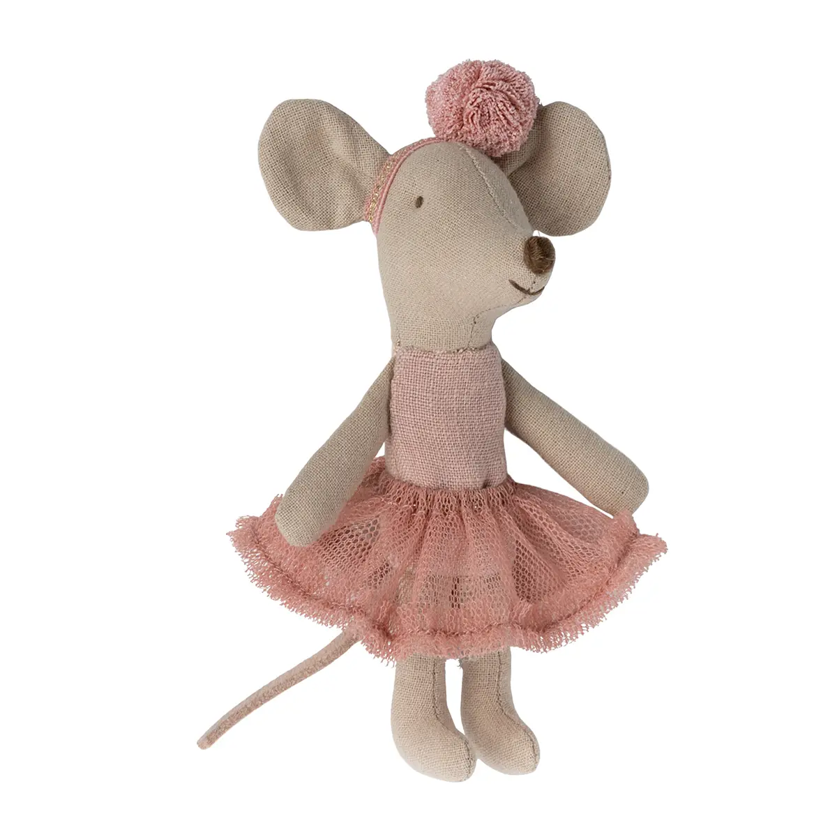 DELISTED Maileg Kleine Schwester Ballerina Maus - H10cm