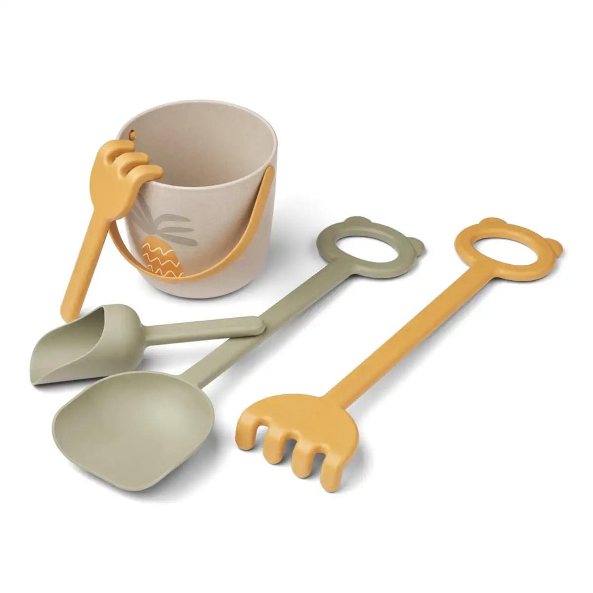 Liewood Harper Strand-/Sandset „Pineapple multi mix“, 5-teilig