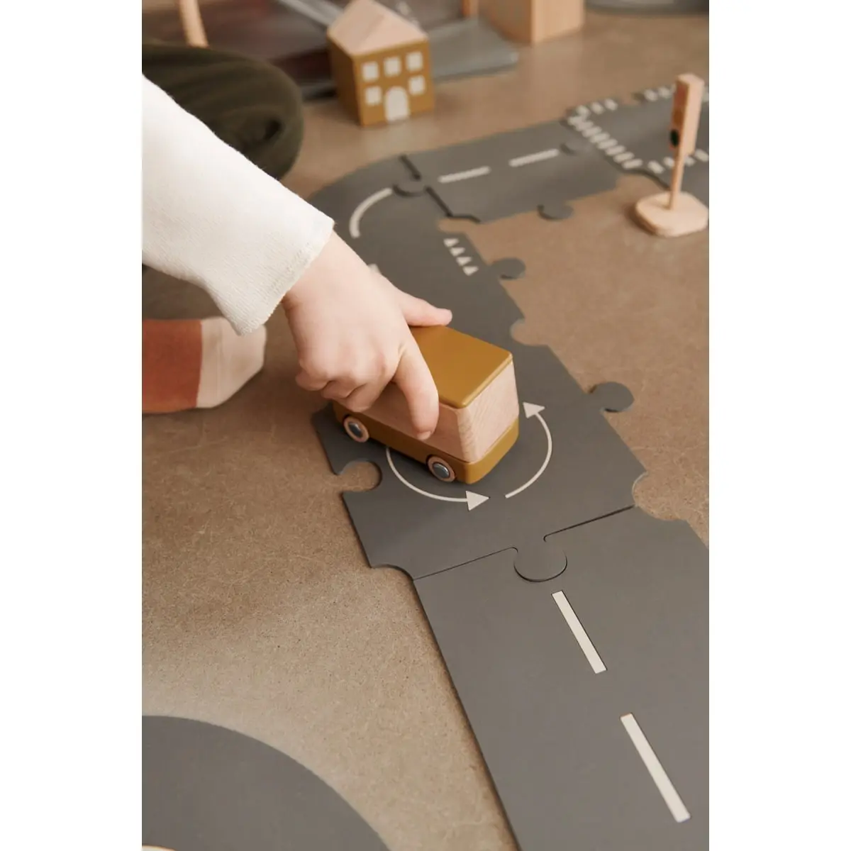Liewood Straßen-Set Village „Ash grey / Sandy“ 6-teilig – Bild 8