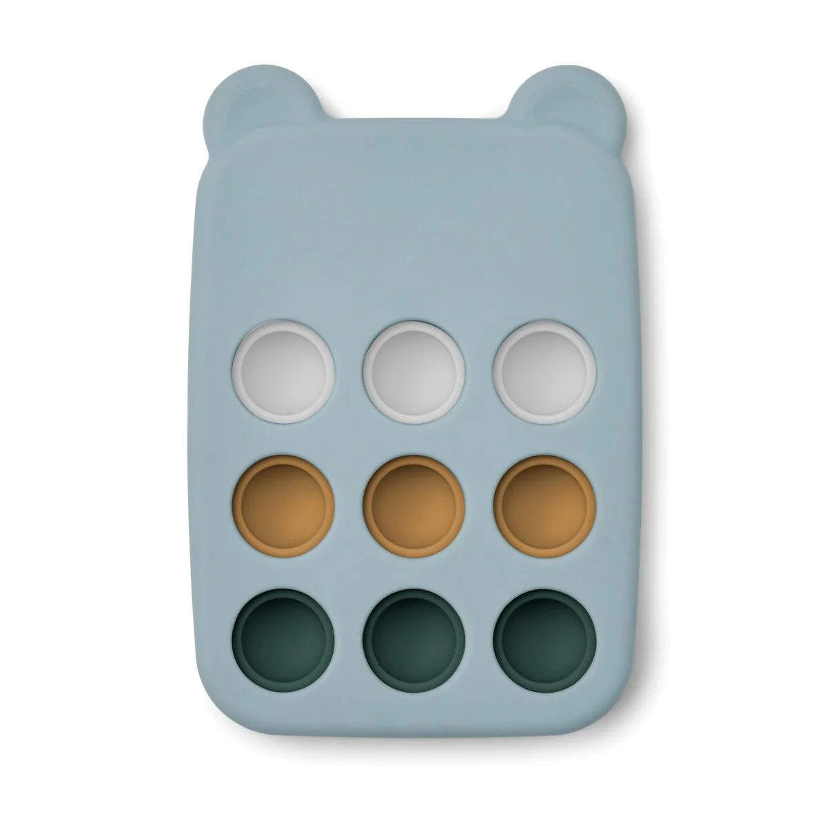 Liewood Pop It Fidget Spielzeug Anne „Sea blue multi mix“ aus Silikon