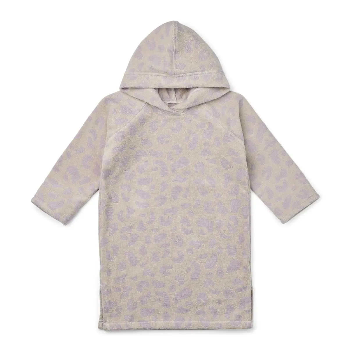 Liewood Emilia Poncho-Bademantel „Leo / Misty lilac“