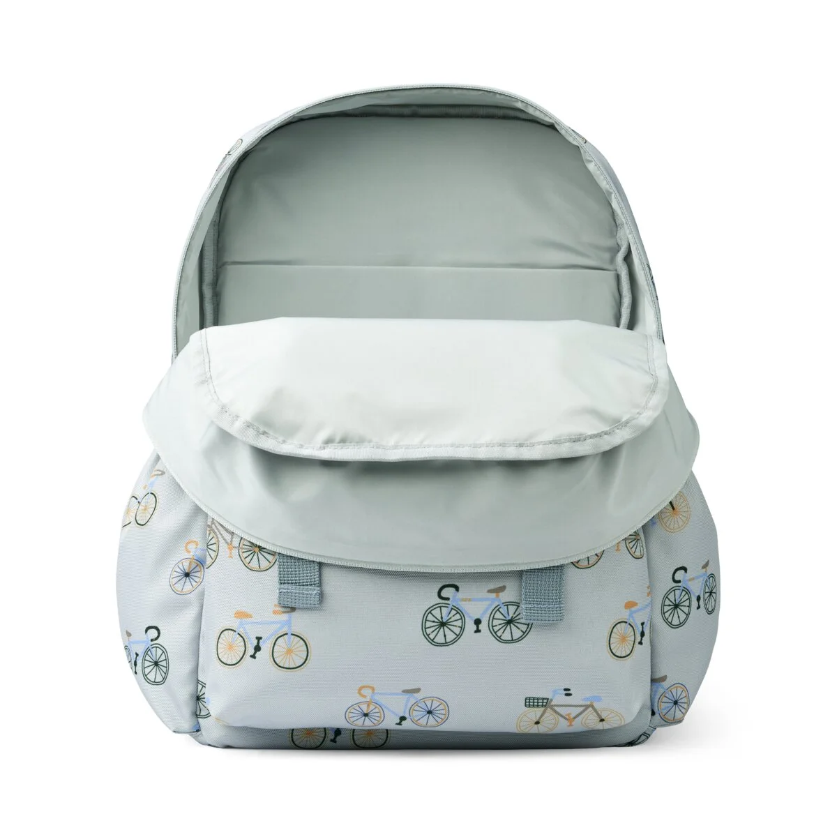 Liewood Schulrucksack Helena „Bicycle / Cloud blue“, 42x28x17cm