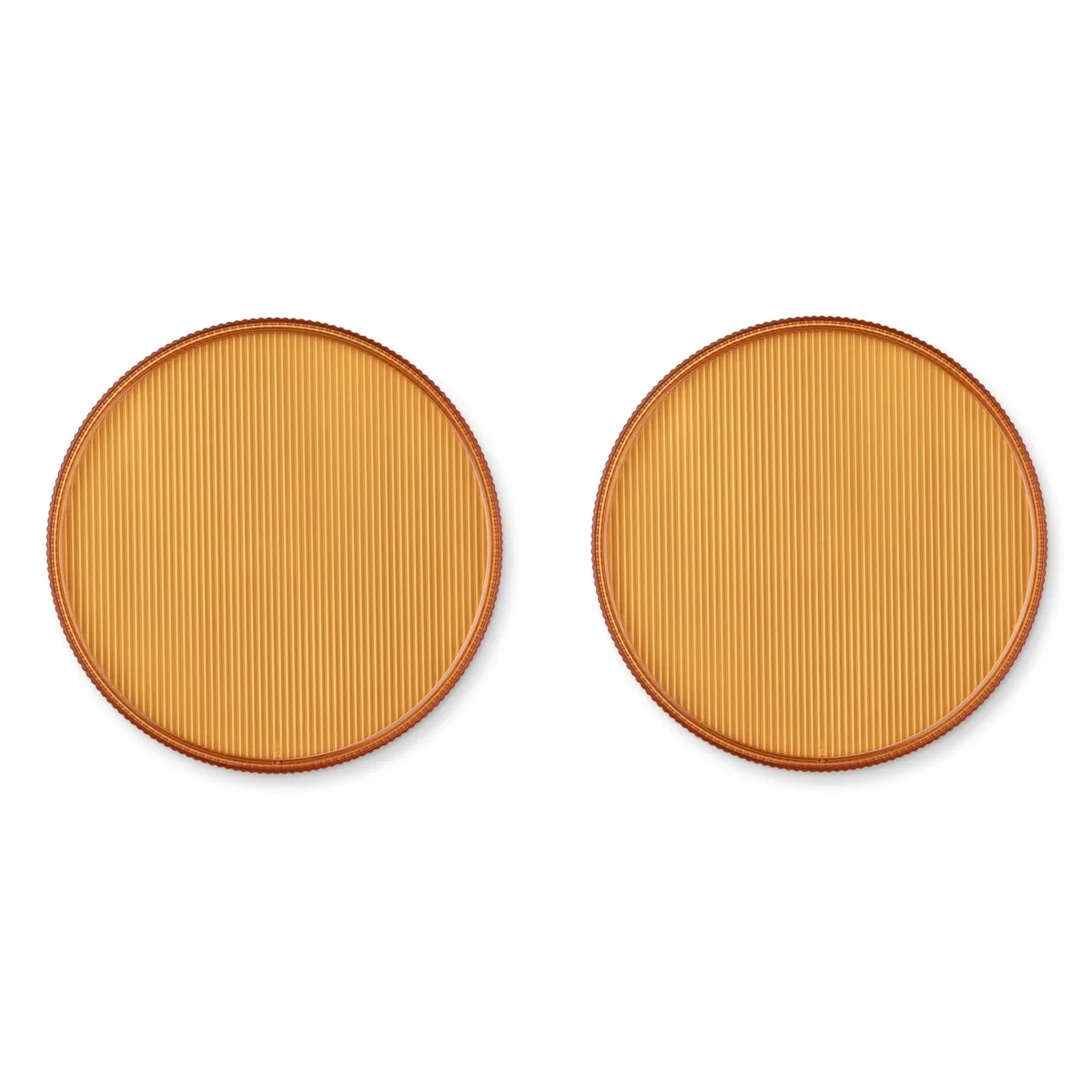 Liewood Kinderteller-Set Johs „Yellow mellow“ aus Tritan
