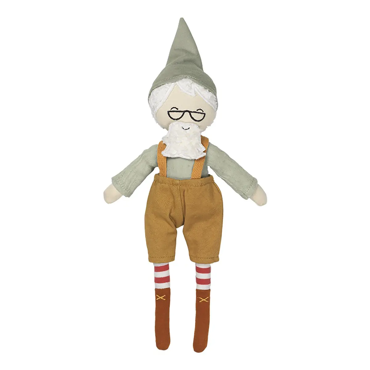 Fabelab Stoffpuppe „Elfen Großvater“ H30cm