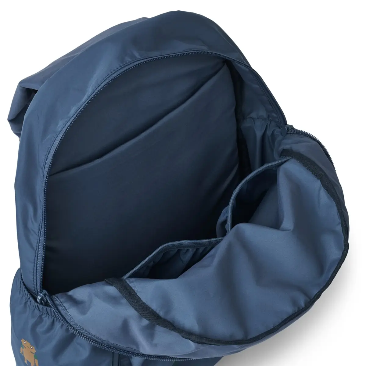 Liewood Schulrucksack Christine „Robots / Indigo blue“, 36x28x14cm