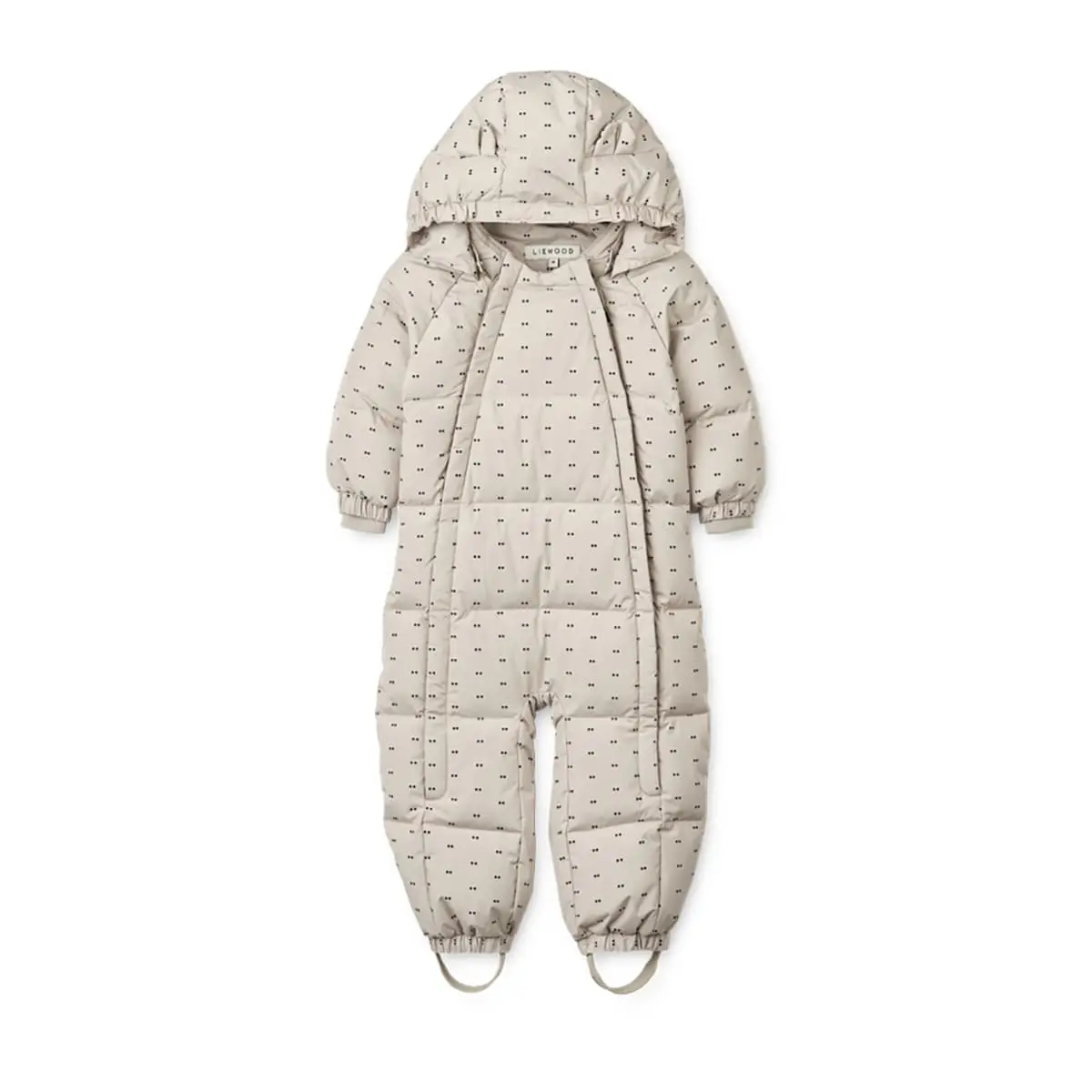 Liewood Baby Daunen Schneeanzug Sylvie „Double dot / Silver lining“