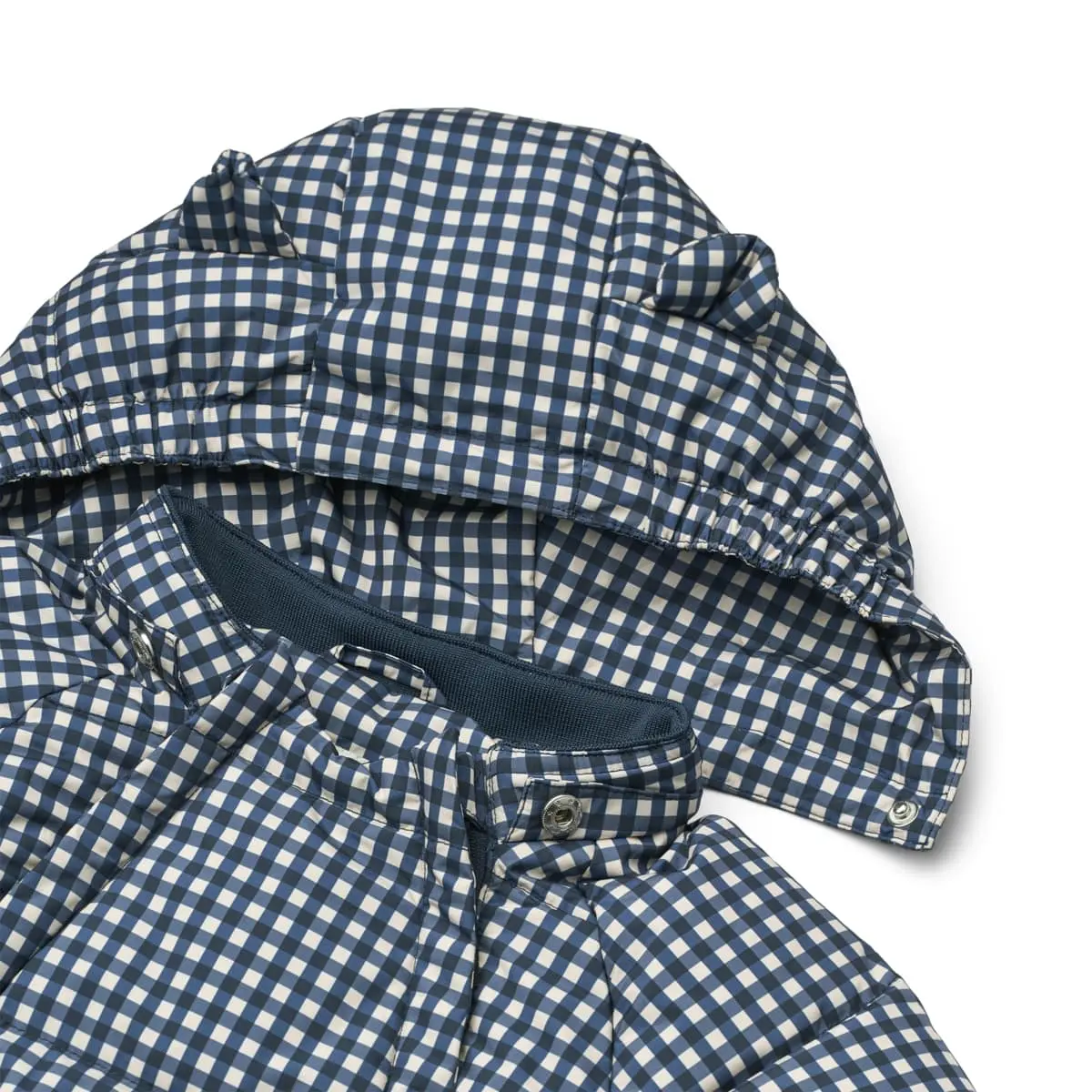 Liewood Baby Daunen Schneeanzug Sylvie „Check Classic navy / Dark sandy“