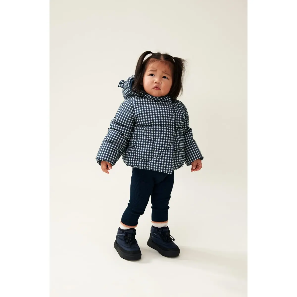 Liewood Kapuzen-Pufferjacke Giovanna „Cherries / Dark rosetta“, Gr. 74-98 – Bild 7