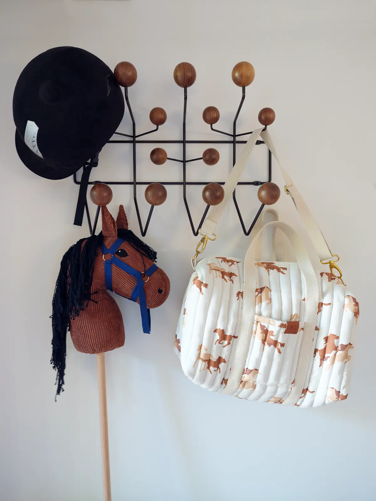 Fabelab Steckenpferd Siggi „kastanienbraun“, H76cm