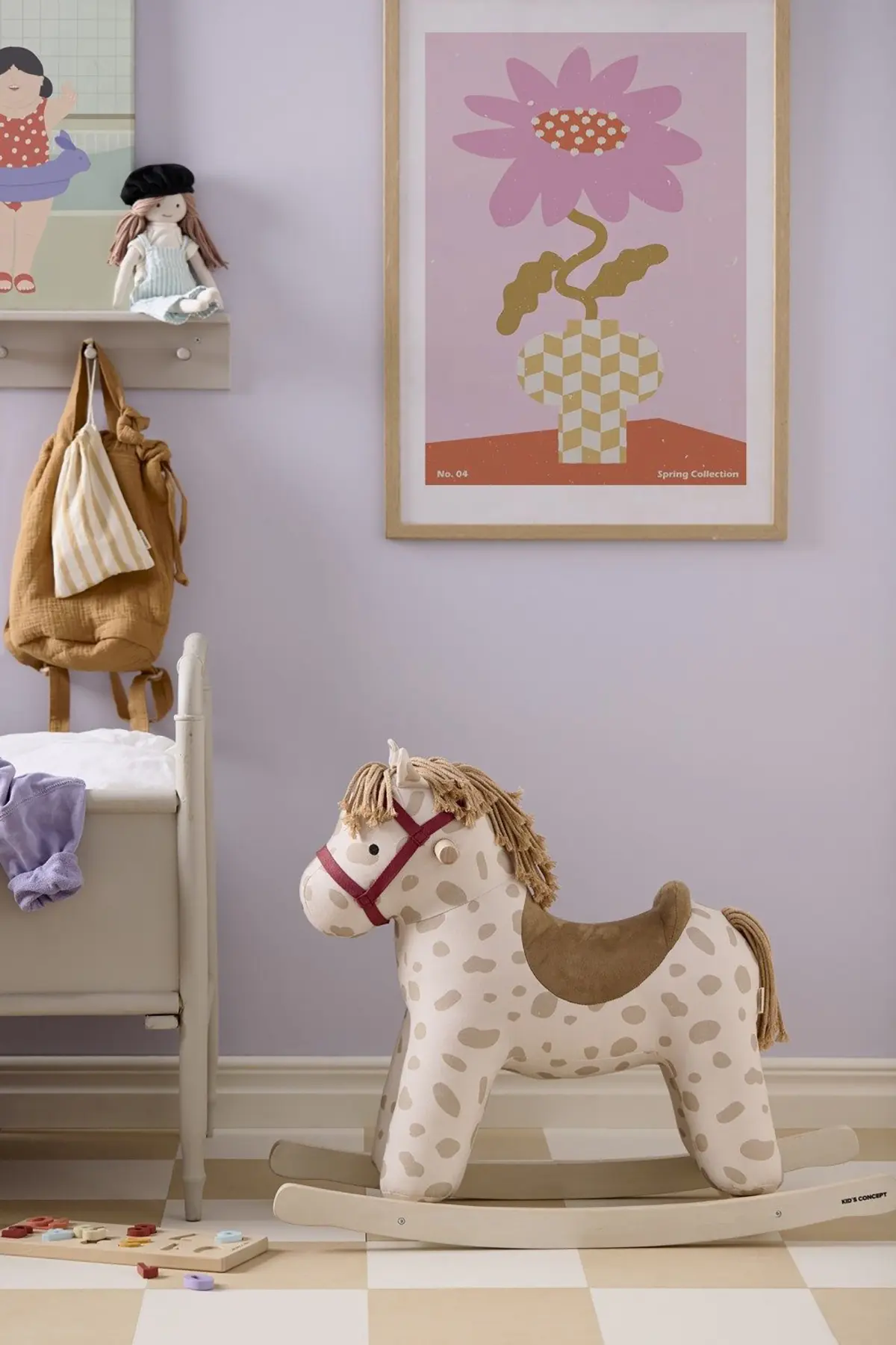 Kids Concept Schaukelpferd Dotty Aiden, FSC®