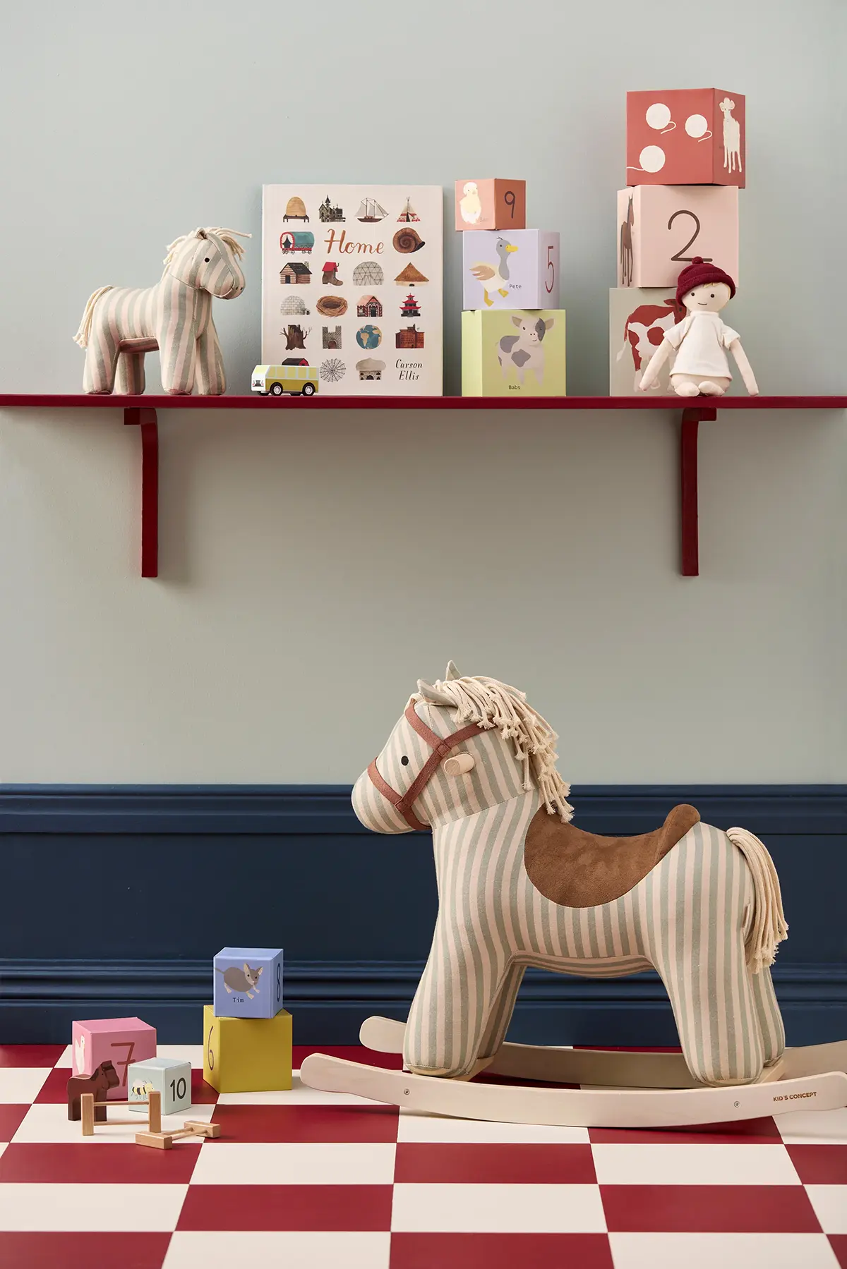 Kids Concept Schaukelpferd Sam Aiden, FSC®