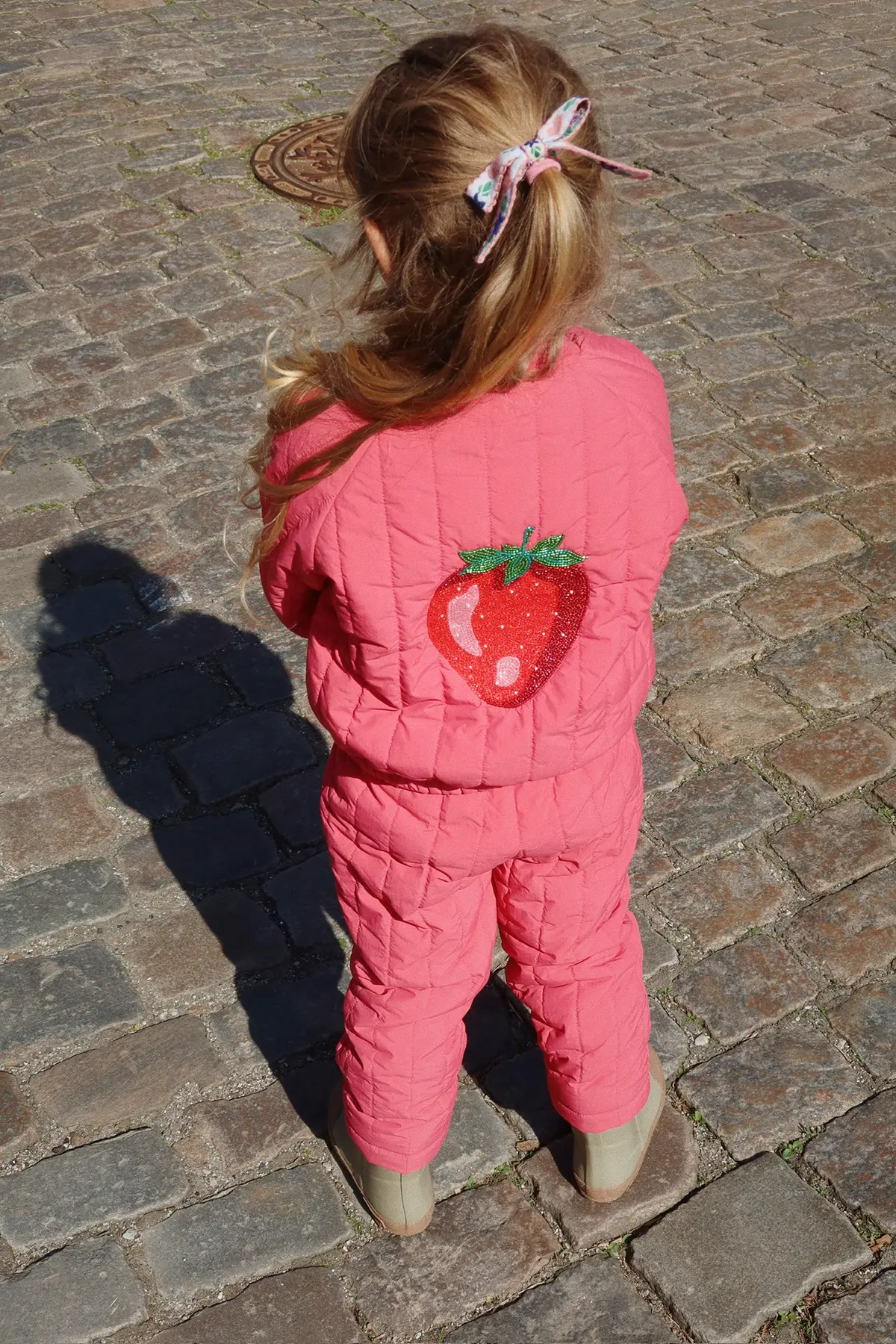 Konges Sløjd Bomberjacke Juno „Paillette / Raspberry Wine“