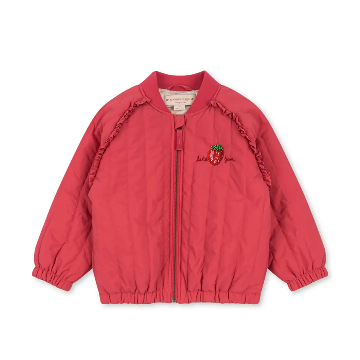 Konges Sløjd Bomberjacke Juno „Paillette / Raspberry Wine“