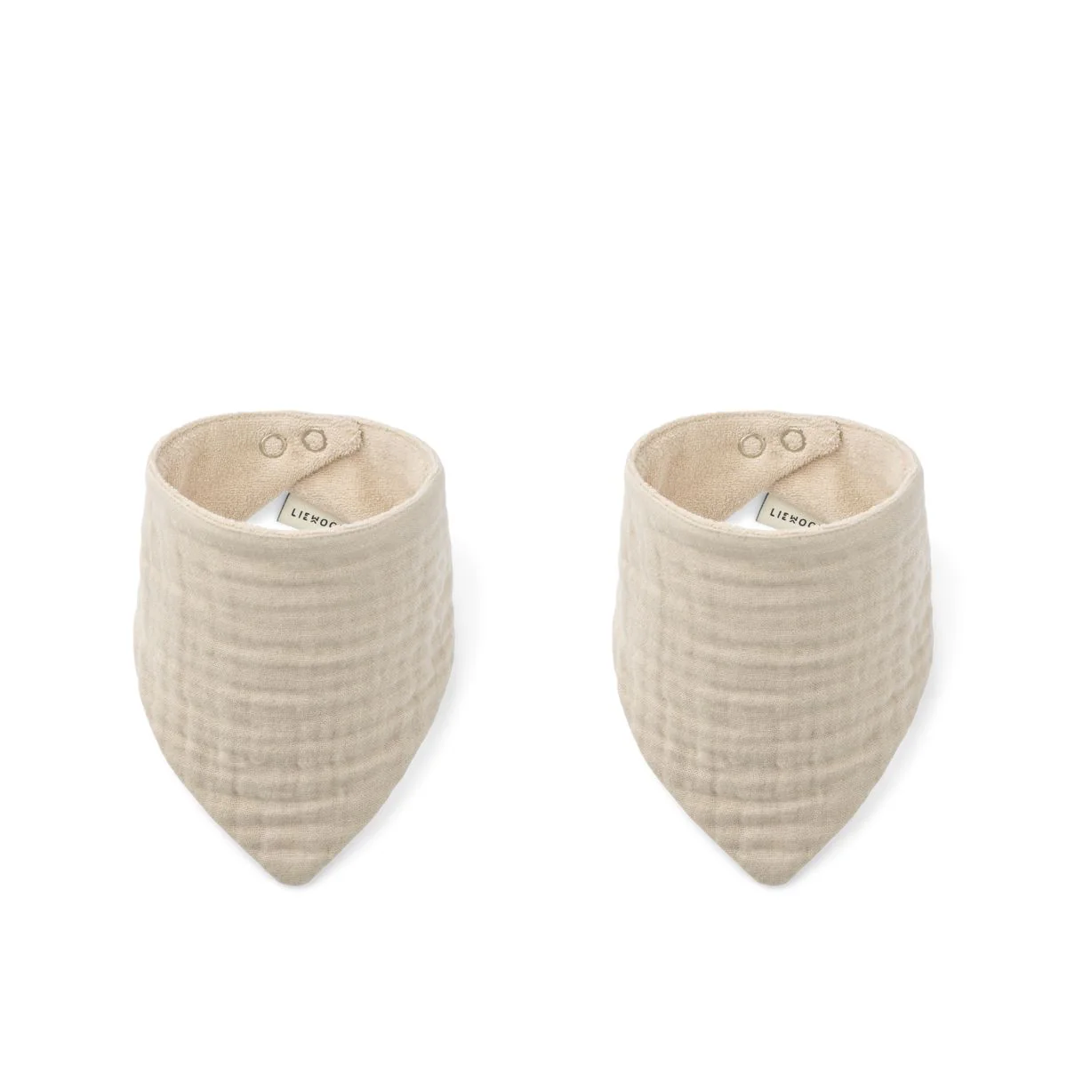Liewood Andrea Lätzchen / Halstuch „Sandy“, 2er-Set