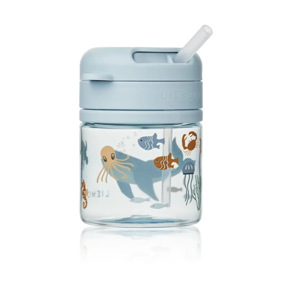 Liewood Trinkbecher Pavia „Sea creature / Sandy“ aus Tritan, 300ml