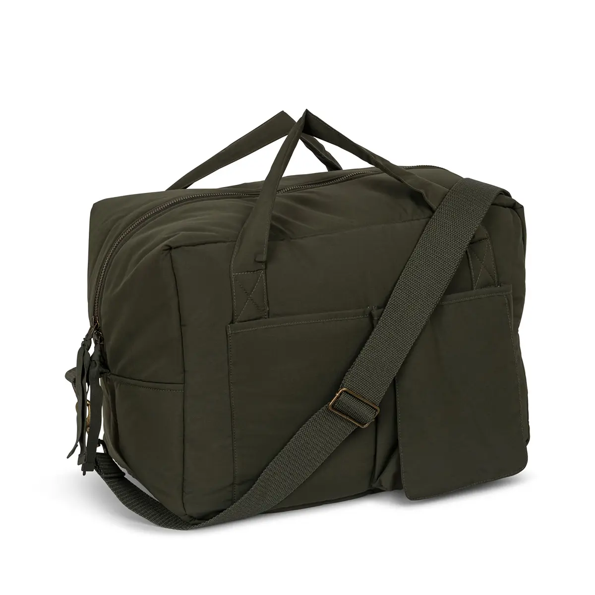 Konges Sløjd Wickeltasche „Moss Green“, inkl. Wickeltunterlage