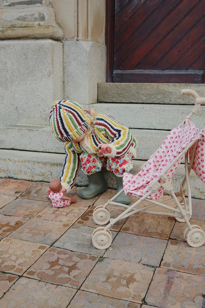 Konges Sløjd Puppen-Buggy „Rosie Rose“