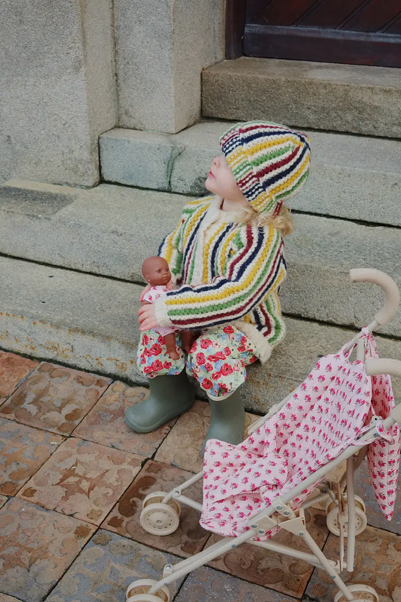 Konges Sløjd Puppen-Buggy „Rosie Rose“