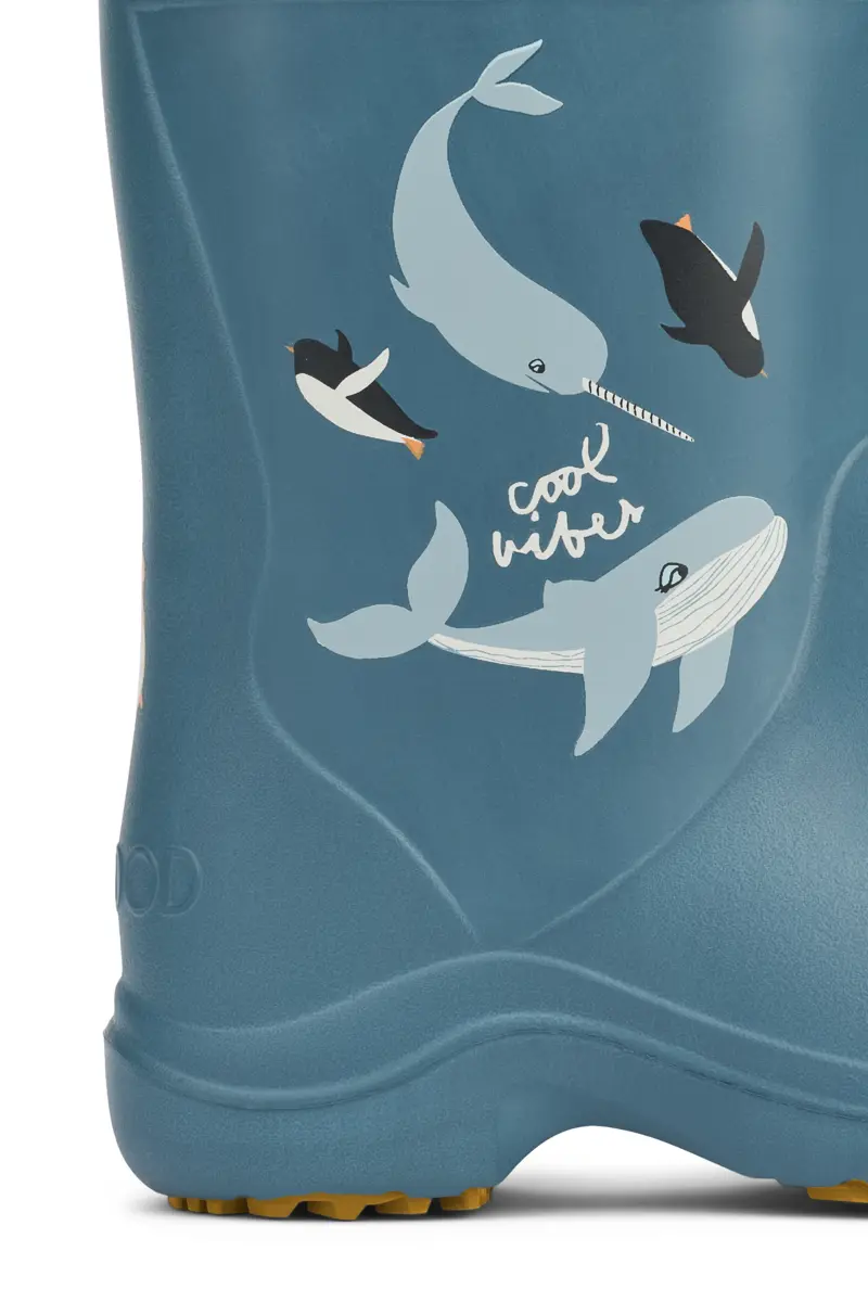 Liewood Gummistiefel Aston „Arctic / Ocean view“