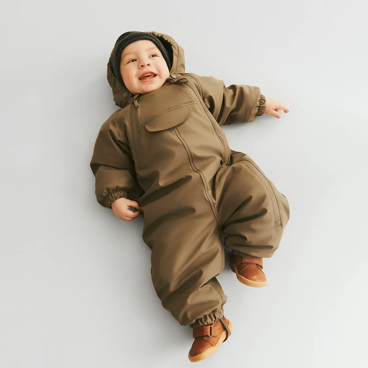 Wheat Baby-Winteranzug Evig „Dry Wood“