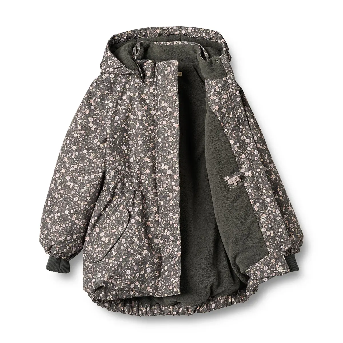 Wheat Winterjacke Tove „Black Sea Open Flowers“