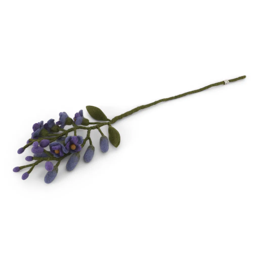 Gry & Sif Filzblumen Blauregen „Lila“ XL, H60cm