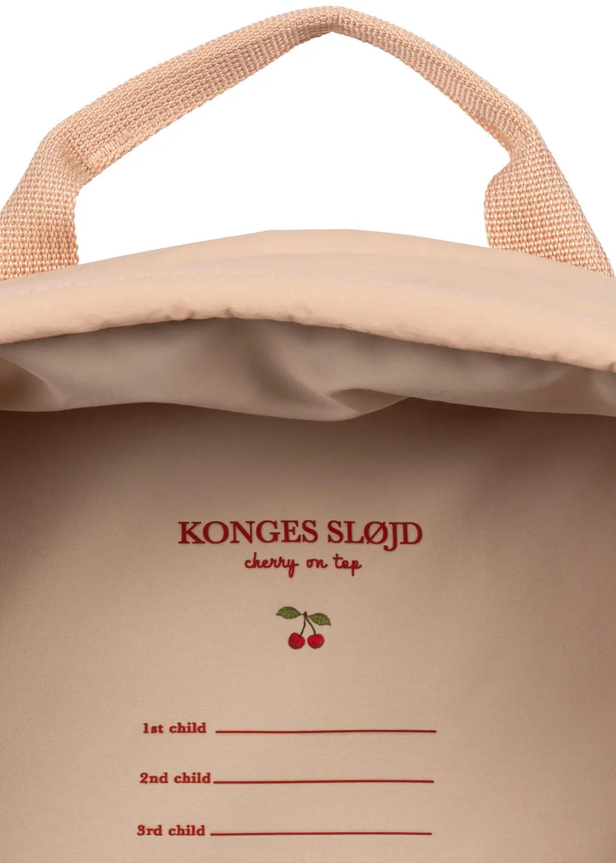 Konges Sløjd Kinderrucksack Juno „Kitty / Cameo Rose“