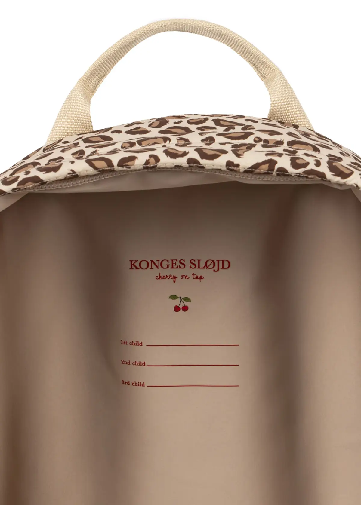 Konges Sløjd Kinderrucksack Juno „Pailletten / Leo“