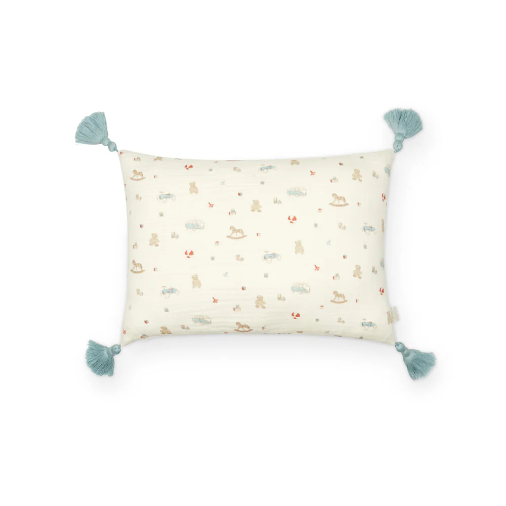 Cam Cam Kissen Amalie „Vintage Toys“, OCS, 40x30cm