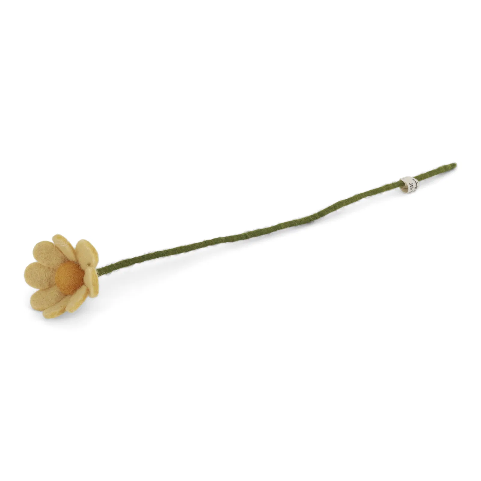 Gry & Sif Filzblumen „Anemone / Windröschen / hellgelb“ H30cm