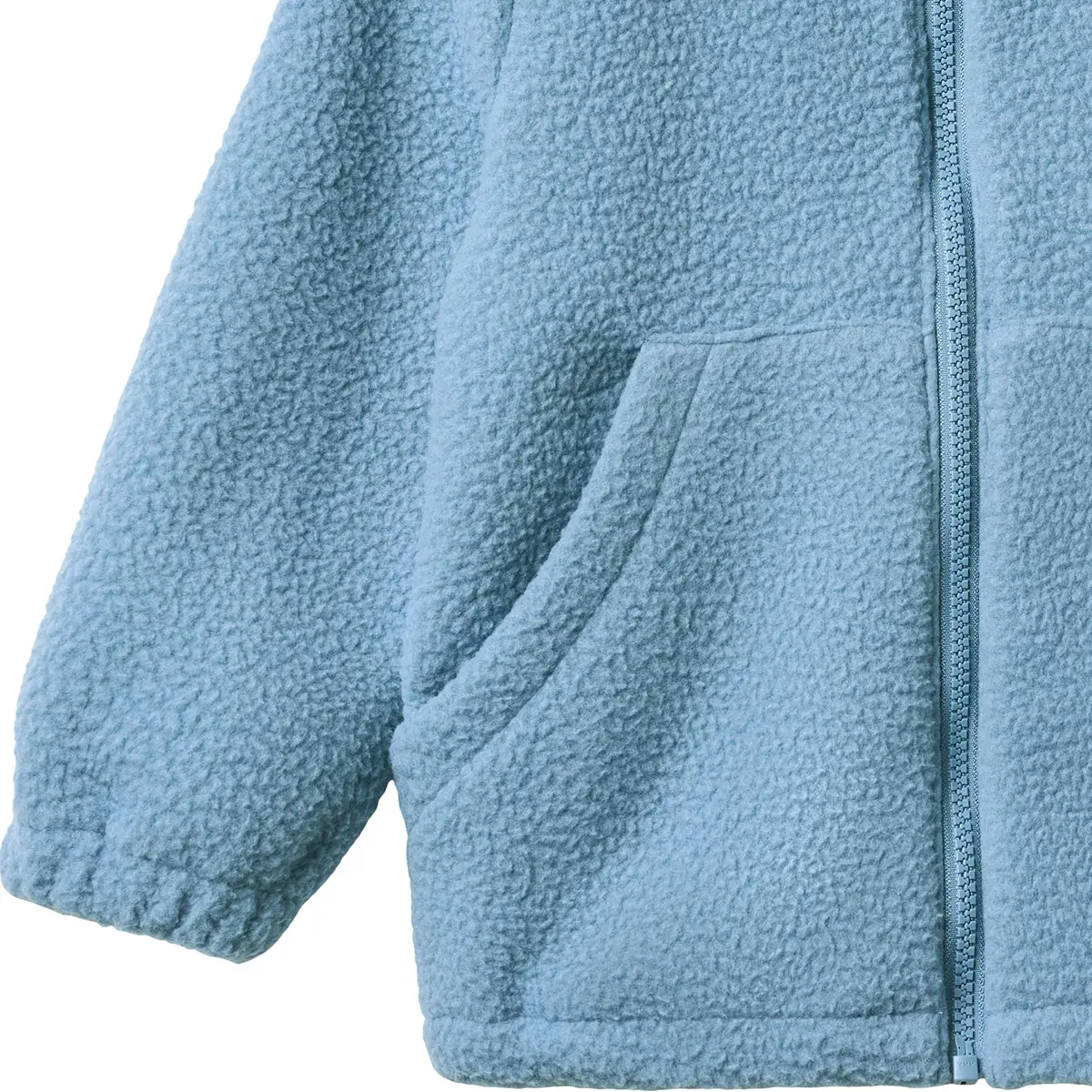 Wheat Fleece Kinderjacke Helge „Faded Denim“