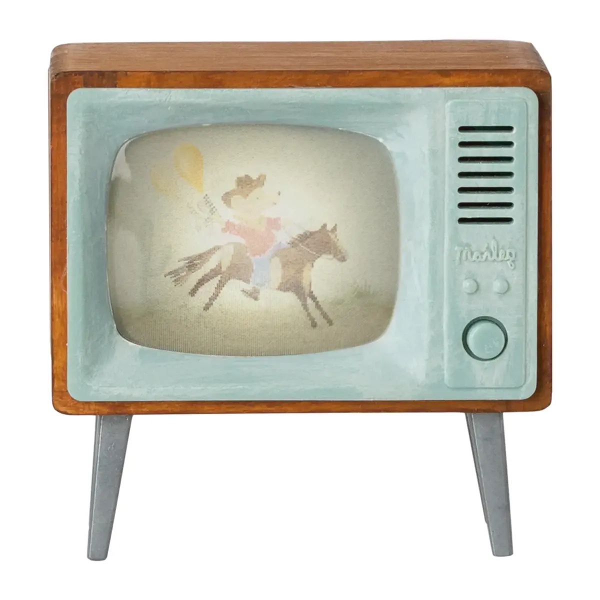Maileg Puppenhaus Fernseher für Mäuse, mit LED