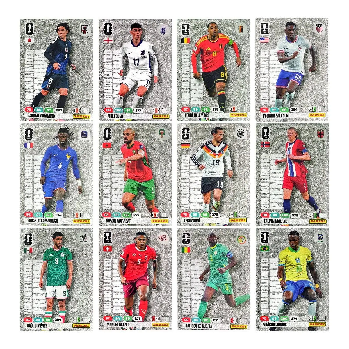 Panini FIFA WM 2026 Trading Cards – PREMIUM GOLD BOOSTER 4